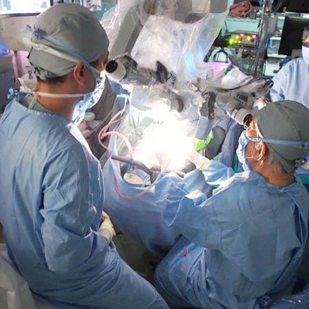AVM（脳動静脈奇形）開頭手術